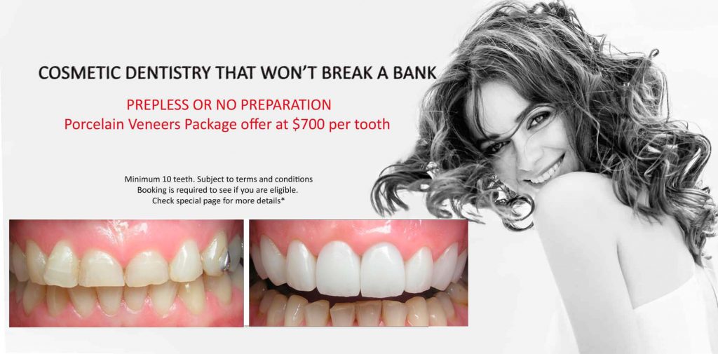 New Patients Special offer Melbourne CBD, Smile Makeover Special Promo, Teeth Whitening Specials